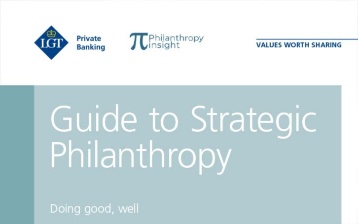 LGT Guide to Strategic Philanthropy