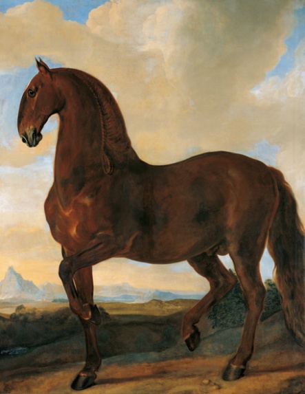 Gemälde mit Pferden